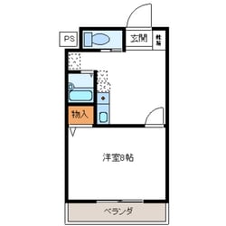 クオーレ平成弐番館の物件間取画像